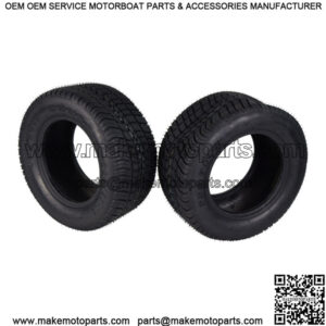 277010N4 205/50-10 Pro Tour 4 Ply Tubeless Golf Cart Tires 2 Pack