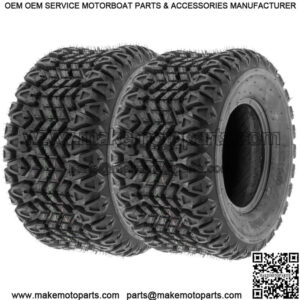 23x11-10 23x11x10 Golf Cart ATV UTV All Terrain Tires 4 Ply G003 [Set of 2]