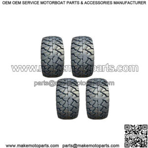 18x9-10" DOT ALL TERRAIN GOLF CART TIRES - SET OF 4