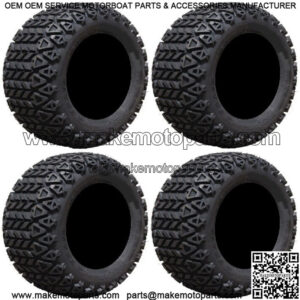 Full set of X-Trail AT06 23x10-14 (4ply) Golf Cart Tires (4)