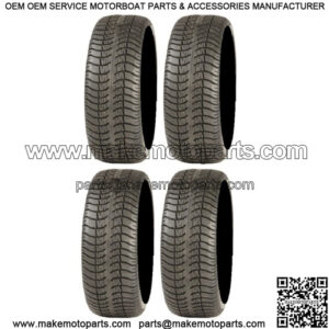 Full set of ITP Ultra GT 205x50-10 (4ply) DOT Golf Cart Tires (4)