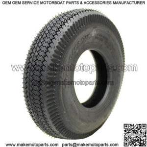 4 New Cordovan Sawtooth Rib  - 4.10/3.504nhs Tires 4103504 4.10 3.50 4nhs