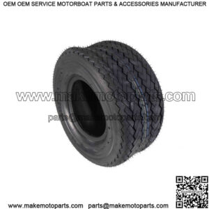 235Q2076 18x8.5-8 Hole-N-1 4 Ply Tubeless Golf Cart Turf Tire w Key Chain