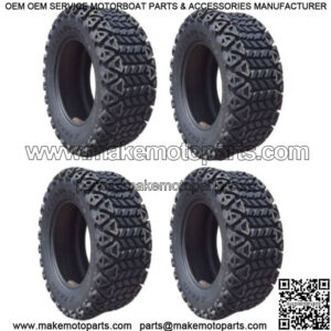 Golf Cart Tires 23x10.5-12 All Terrain Tires- Set of 4
