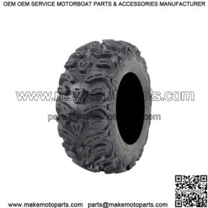 Set of (4) 25-10-12 K587 HTR Bearclaw 8 pr Radial Golf Cart ATV UTV Tires