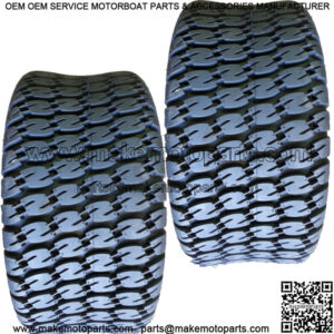 2) 22x9.50-10 Golf Cart turf TIRE for EZ-Go Club Car Yamaha Tomberlin