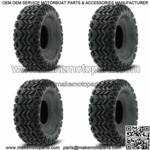 4x Vision 23x10x14 W3026 Journey Golf Cart Tires