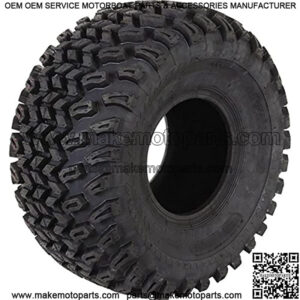 P334 Golf Cart Tire- 22 x 11-8 - All Terrain Golf Cart Tires, Four-Ply Rated Quad Tire, Utility Terrain Vehicle Tire with 15.5 Millimeters Tread Depth, General Purpose Golf Tire, 22 x 11-8