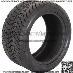 Low Profile Golf Cart 4-Ply Turf or Pavement Tire, Golf Cart Tires with All-Terrain Quality, Tubeless Tires for Golf Cart Non-Directional Tread, Golf Cart Tires 12 Inch - 215/40-12 P825