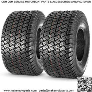 18x8.50-8 18x8.5x8 Lawn Mower Golf Cart Turf Tires 4PR P332, Set of 2