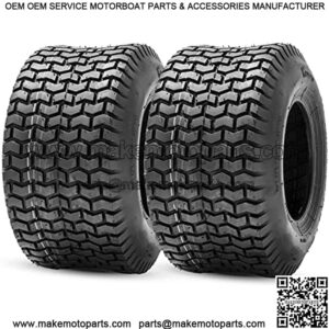 2PCS 20x10.00-8 Lawn & Garden Mower Tires Turf Friendly, 20x10-8 Great Traction for Garden Tractors, Walk-behind Mowers, Turf Maintenance Vehicles, Golf Carts