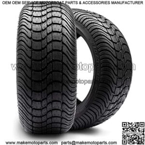215/35-12"Cruze" Dot Low Profile Tires For Ezgo, Club Car, Yamaha Golf Carts (Set Of 2 Tires)