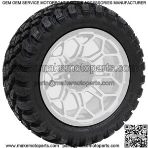 23 A/T Golf Cart Tire | Steel Belted Radial All Terrain Tire (23x10-R14)
