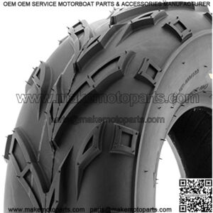 A004 ATV Golf Carts Off-Road Tire 16x7-8, 6 PR, Track & Trail, Tubeless