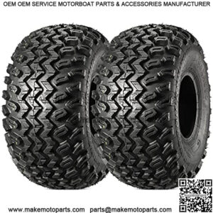 22X11.00-8 Golf Cart All Trail UTV ATV Turf Tire 4-Ply,Set of 2