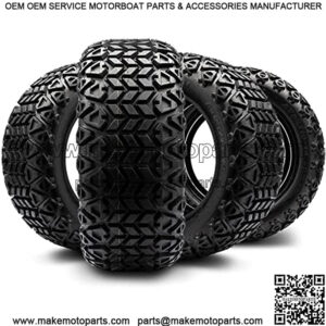 23 x 10-14 DOT All-Terrain Tire for Golf Carts & ATV's (4 Ply Rating) -- 1, set of 2 or 4 (23 x 10-14, Set of 4 Tires)