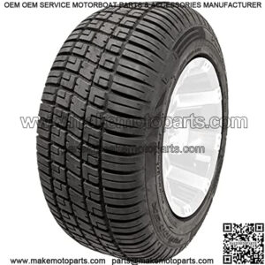 205/50-R10 Fusion Steel Belted Radial 18" Tall Golf Cart DOT Street Tire