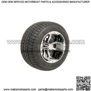 Set of 4 10" Storm Trooper Golf Cart Wheels on 205/50-10 (18") Tires