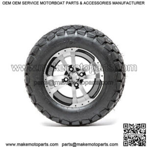 Set of 4 12" Storm Trooper Lifted Golf Cart Wheels on 22" All Terrain Tires