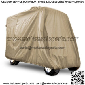 Universal Golf Cart Storage Cover for 120 Inch Extended Tops