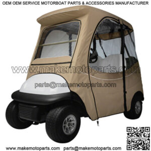 Classic Accessories Club Car Precedent 2 Passenger Khaki Golf Cart Enclosure