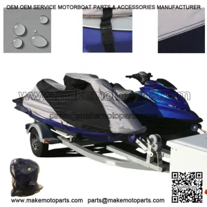Yamaha WaveRunner FX SVHO Custom Fit Trailerable PWC Jet Ski Cover 2019-2023