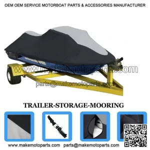 Jet Ski Cover for Yamaha Waverunner FX SVHO 2014-2022 PWC JetSki Watercraft (For: 2014 Yamaha SVHO)