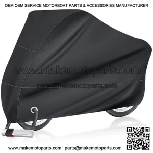 Universal Motorcycle Cover with Lock-Holes & Bag,All-Around Protection Motorcycle Covers Waterproof Outdoor Covers,Essential Motorcycle Accessories for Men Women