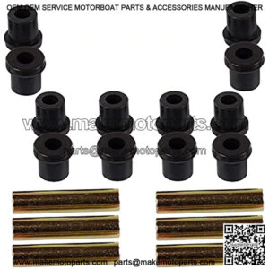 EZGO TXT/Club Car DS Golf Cart Front & Rear Leaf Spring Bushing Kit Replaces OEM 70289-G02 70291-G01 & 1012303 1015583