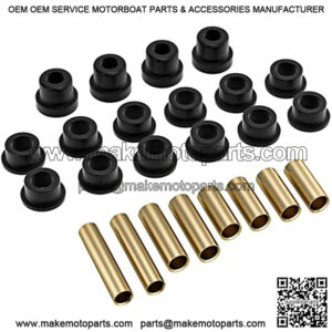 Alvar New Bushing Kit Replacement for Club Car Ds Bushings Front Leaf Spring & Front Upper A Arm Suspension for Club Car DS Golf Cart Bushing and Sleeve Kit 1992 and up DS Models