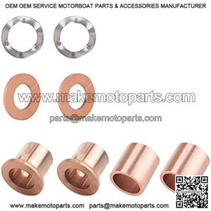 Golf Cart Upper/Lower Spindle Bronze Bushing King Pin Bushing Fits Club Car DS 1981 Up,Replace OEM 8067, 7048, 1010150, 101638