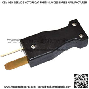 Golf Cart Accessories Plug 2 Prong Charger Plug DC Crowfoot Charger Handle Plug for 36 or 48 Volt EZGO Club Car Golf Carts