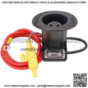 Golf Cart Charger Cord Plug Charger Receptacle for Club Car 48V Models Club Car Charging Port 101828901,101802101,103375501