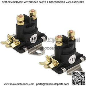 8996158T 12V Trim Solenoid Starter For Mercury Mariner Outboard Motors 89-818864T 89-96158 8996158 89-96158T 89-846070 89-94318 89818864T 89846070 8994318(2Pcs)