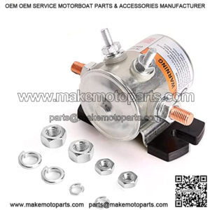 #70 Series Solenoid Relay for EZGO 36 Volt Golf Cart, 4 Terminal SPNO Continuous Duty, OEM# 11761-G1 27855-G01 27855-G02 31680-G1 27805-G02 3016