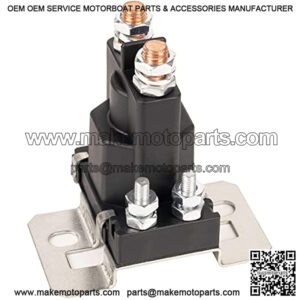 14V 4 Terminal Solenoid by BlueStars, for EZGO TXT Gas Golf Cart 1994-Up OEM 27153-G01 27153G01 612813