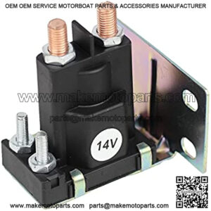 Golf Cart Solenoid 14 Volt 200A 4 Terminal Replacement for 1994-Up EZGO E-Z-GO TXT Gas Medalist ST Series 27153-G01 27153G01 612813