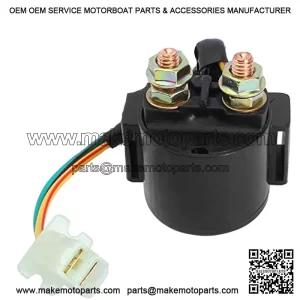 Starter Solenoid Relay Compatible with Yamaha Tri Moto Virago Wolverine Warrior TTR225 TTR250 YFM350 YFM350FX XV535 XJ550 XJ650 XJ750 XJ900 XS850 XS1100 XV500 XV750 XV920 XZ550 YTM200 YTM225