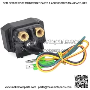 Solenoid Relay 6B6-81940-00-00 Motorcycle Parts Starter Solenoid Relay Ignition Switch for Yam&aha Wave Runner VX FX FZR FZS 1100 VXR1800