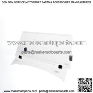 Clear, Impact-Resistant Folding Windshield for EZGO RXV Golf Carts (2008-Up)