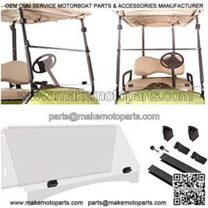 Clear Windshield for Yamaha G29 Drive Golf Cart??2007-2016??