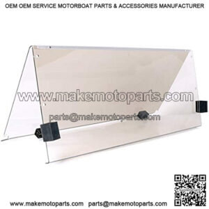 Folding Down Windshield Smoke Tinted Style for Yamaha Golf Cart Drive G29 Gas or Electric Golf Cart (2007-2016)