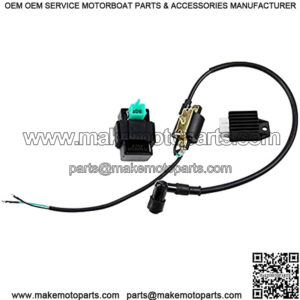 Ignition Coil CDI Box Regulator Rectifier For 50cc 70cc 90cc 110cc 125cc Chinese ATV Quad Peach Eagle Kazuma JCL Taotao