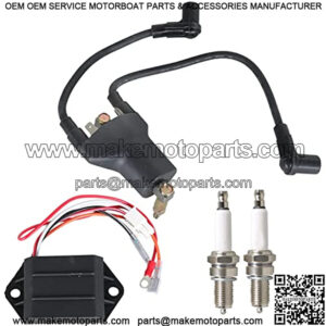Ignition Coil CDI Ignitor AC Replacement for Golf Cart 4 Cycle Gas Models 1991-2002 72562-G01 26652-G01