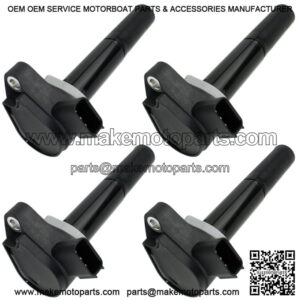4-Pack Ignition Coils for Mercury Outboard 75 80 90 100 EFI 115 4-Stroke 4Cyl