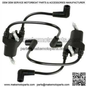2 Ignition Coil fits EZ-GO EZGO 4 Cycle Gas 1991 1992 1993 1994 - 2002 26652-G01