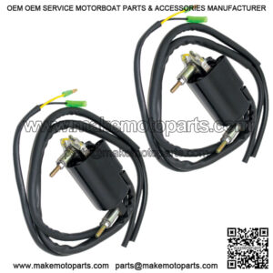 2 Ignition Coils for Kawasaki KZ1000 Police KZ1000P 2001 2002 2003 2004 2005