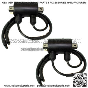 2-Pack Double Line Ignition Coil for Kawasaki VN750 Vulcan 750 1986-2006