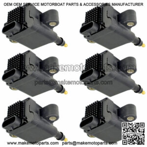 6-Pack Ignition Coils for Mercury Sport Jet 200 240 Hp 200Dfi 240EFI Jet Drive