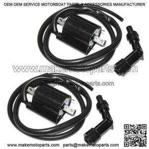 Front & Rear Ignition Coils for Suzuki VS1400GLP Boulevard S83 2005 2006-2009